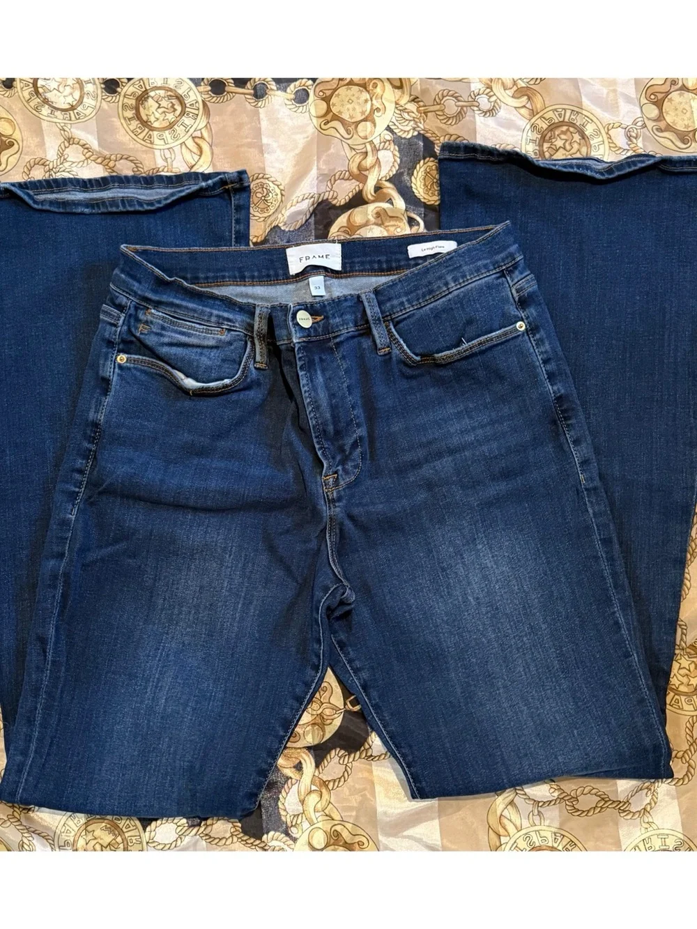 Frame | le high flare jeans